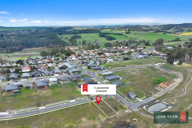 Fourth view of Homely land listing, 3 Jacaranda Crescent, Moe VIC 3825