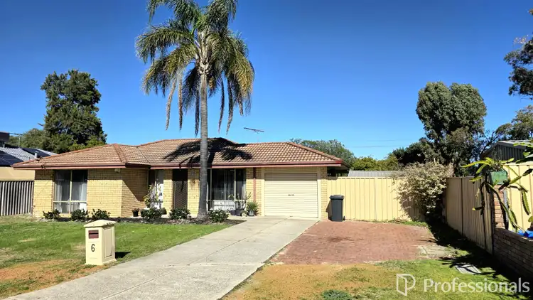 Third view of Homely house listing, 6 Kestrel Way, Thornlie WA 6108