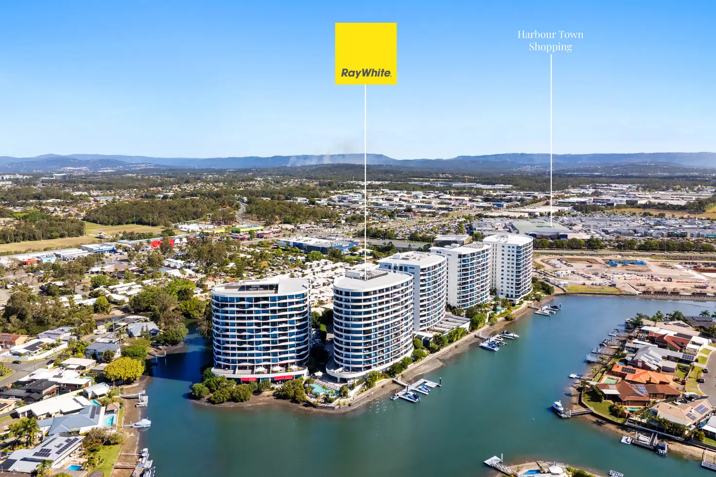 Main view of Homely apartment listing, 1905/5 Harbour Side Court, Biggera Waters QLD 4216