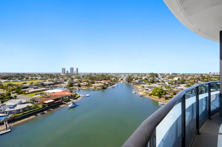 Second view of Homely apartment listing, 1905/5 Harbour Side Court, Biggera Waters QLD 4216