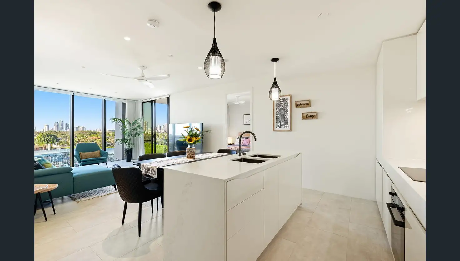 Main view of Homely apartment listing, 1205/2 The Lanes Boulevard, Mermaid Waters QLD 4218