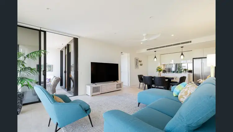 Second view of Homely apartment listing, 1205/2 The Lanes Boulevard, Mermaid Waters QLD 4218