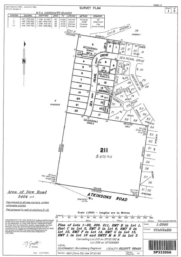 Fifth view of Homely land listing, 29 Sea Pearl Drive, Elliott Heads QLD 4670