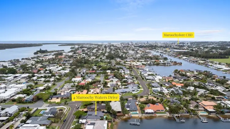 Third view of Homely house listing, 4 Maroochy Waters Drive, Maroochydore QLD 4558