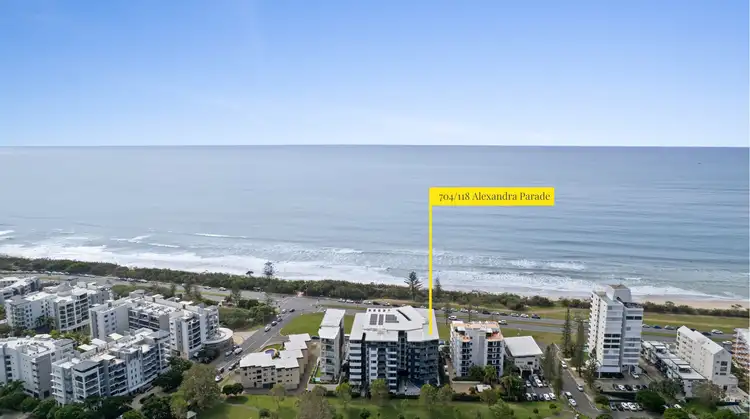 Fifth view of Homely unit listing, 704/118 Alexandra Parade, Alexandra Headland QLD 4572