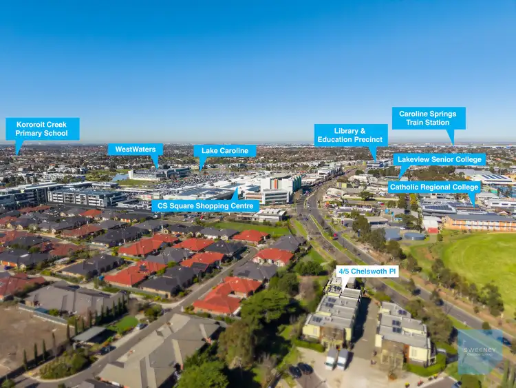 Second view of Homely townhouse listing, 4/5-6 Chelsworth Place, Caroline Springs VIC 3023