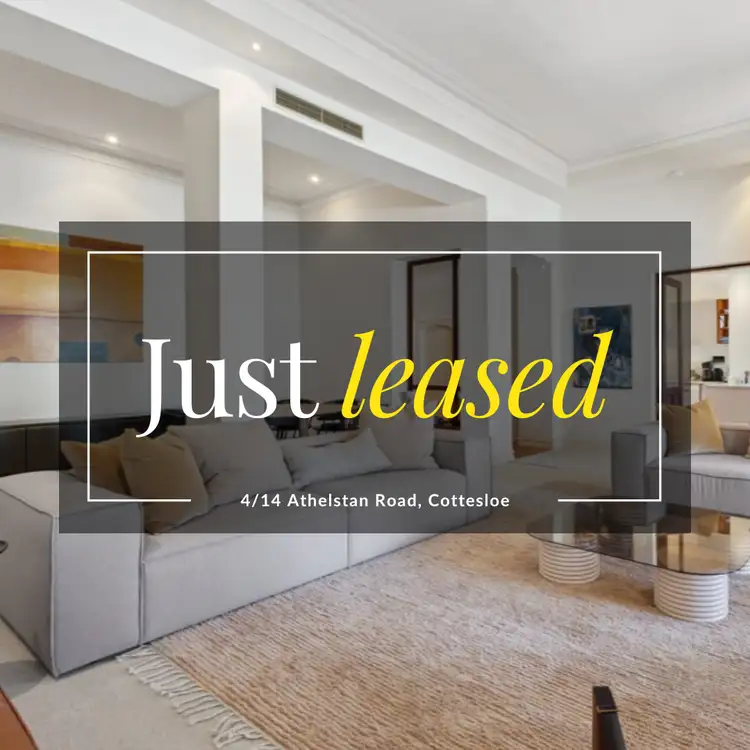 4/14 Athelstan Road, Cottesloe WA 6011