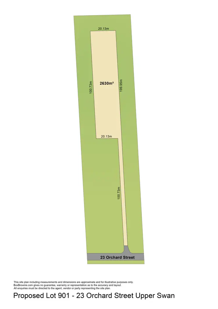 Third view of Homely land listing, LOT 901, 23 Orchard Street, Upper Swan WA 6069