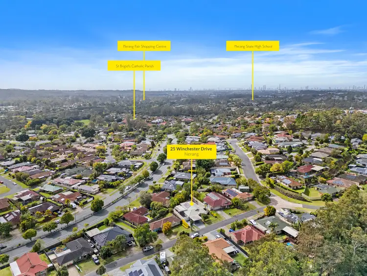 Second view of Homely house listing, 25 Winchester Drive, Nerang QLD 4211