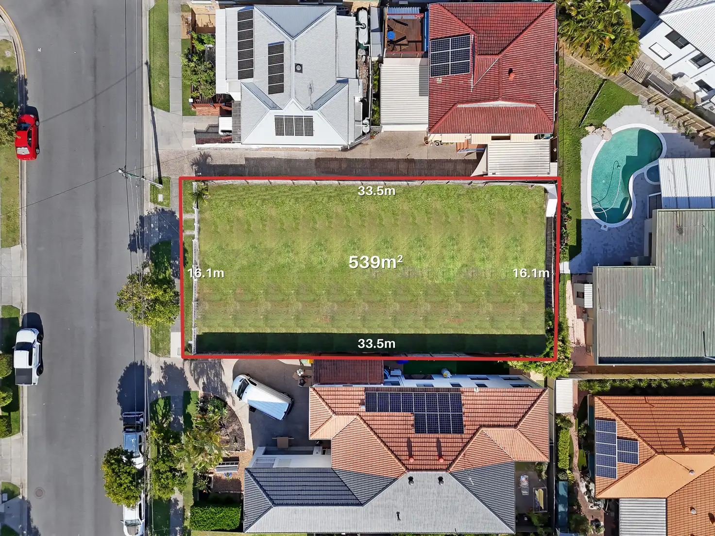 Main view of Homely land listing, 6 Errol Avenue, Paradise Point QLD 4216