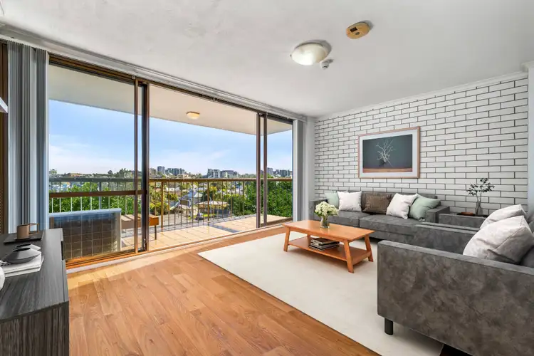 Second view of Homely apartment listing, 21/89 Thorn Street, Kangaroo Point QLD 4169