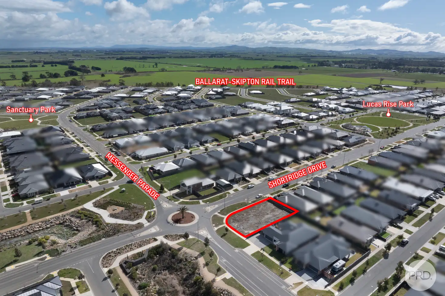 Main view of Homely land listing, 183 Shortridge Drive, Lucas VIC 3350