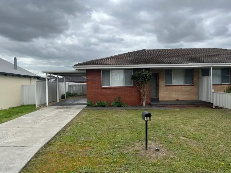 Main view of Homely semi-detached listing, 23 Hutchison Street, Rivervale WA 6103