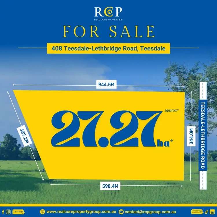 Third view of Homely land listing, 408 Teesdale-Lethbridge Road, Teesdale VIC 3328