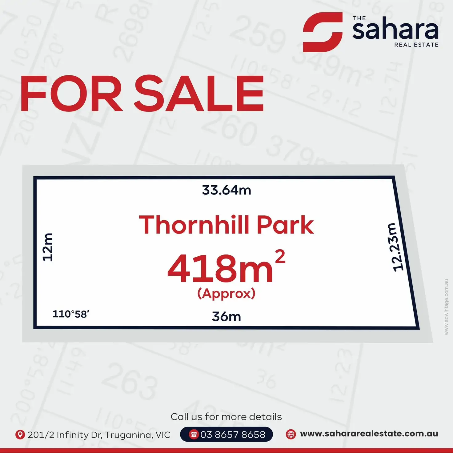 Main view of Homely land listing, Address available on request
