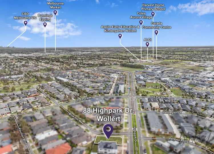 Fifth view of Homely land listing, 88 Highpark Drive, Wollert VIC 3750