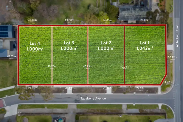 LOT 1-4, 75 A'Beckett Road, Narre Warren North VIC 3804
