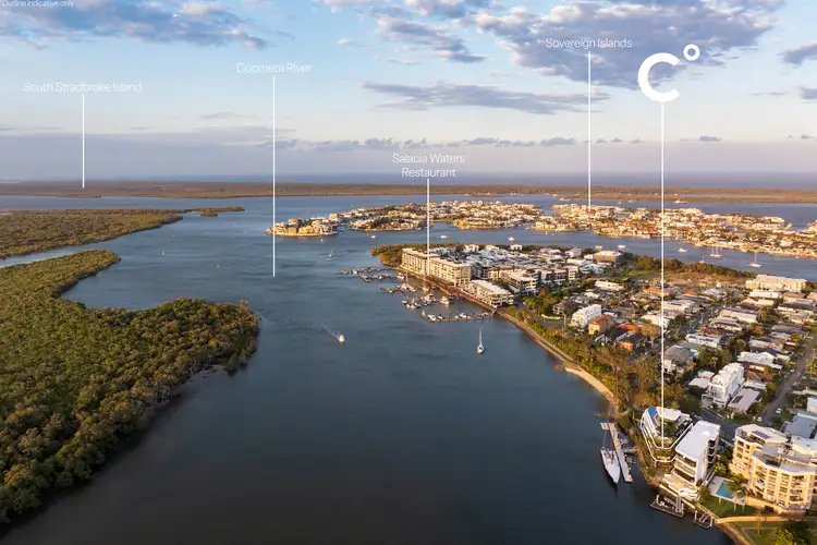 Second view of Homely apartment listing, 2/2 Paradise Parade, Paradise Point QLD 4216