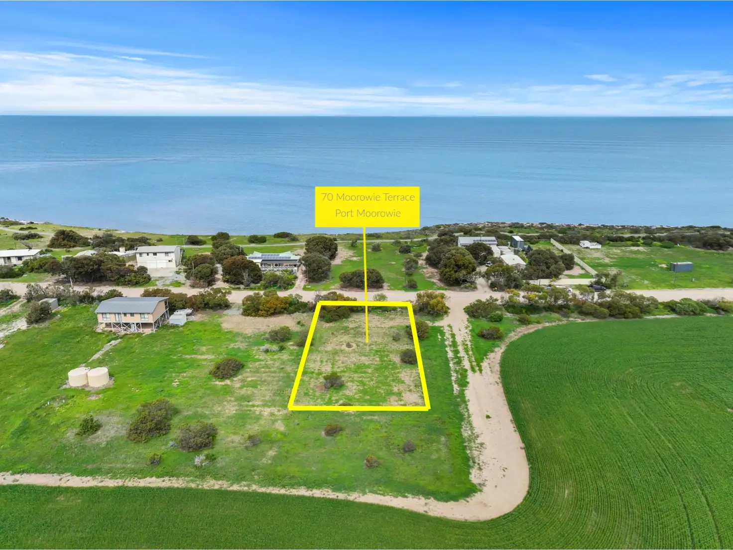 Main view of Homely land listing, 70 Moorowie Terrace, Port Moorowie SA 5576