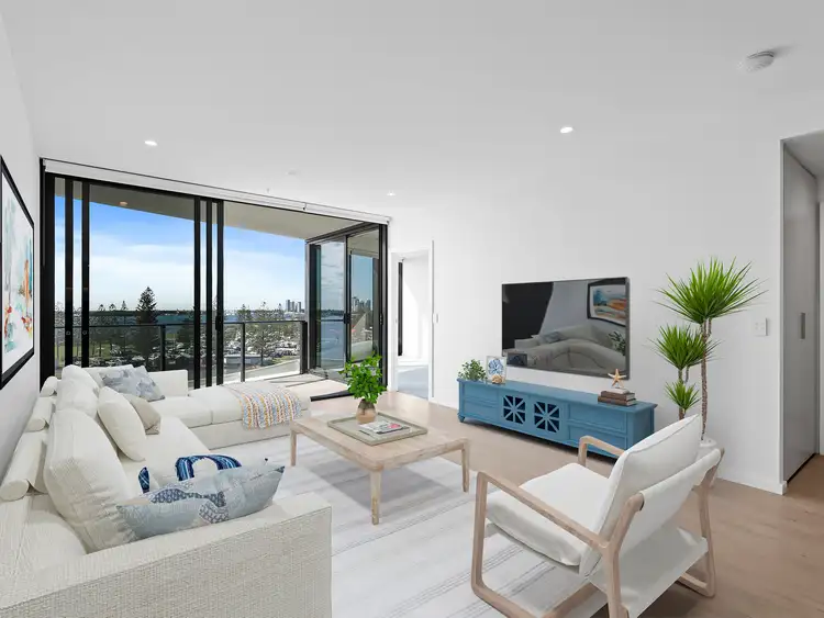 Second view of Homely apartment listing, 803/180 Marine Parade, Labrador QLD 4215
