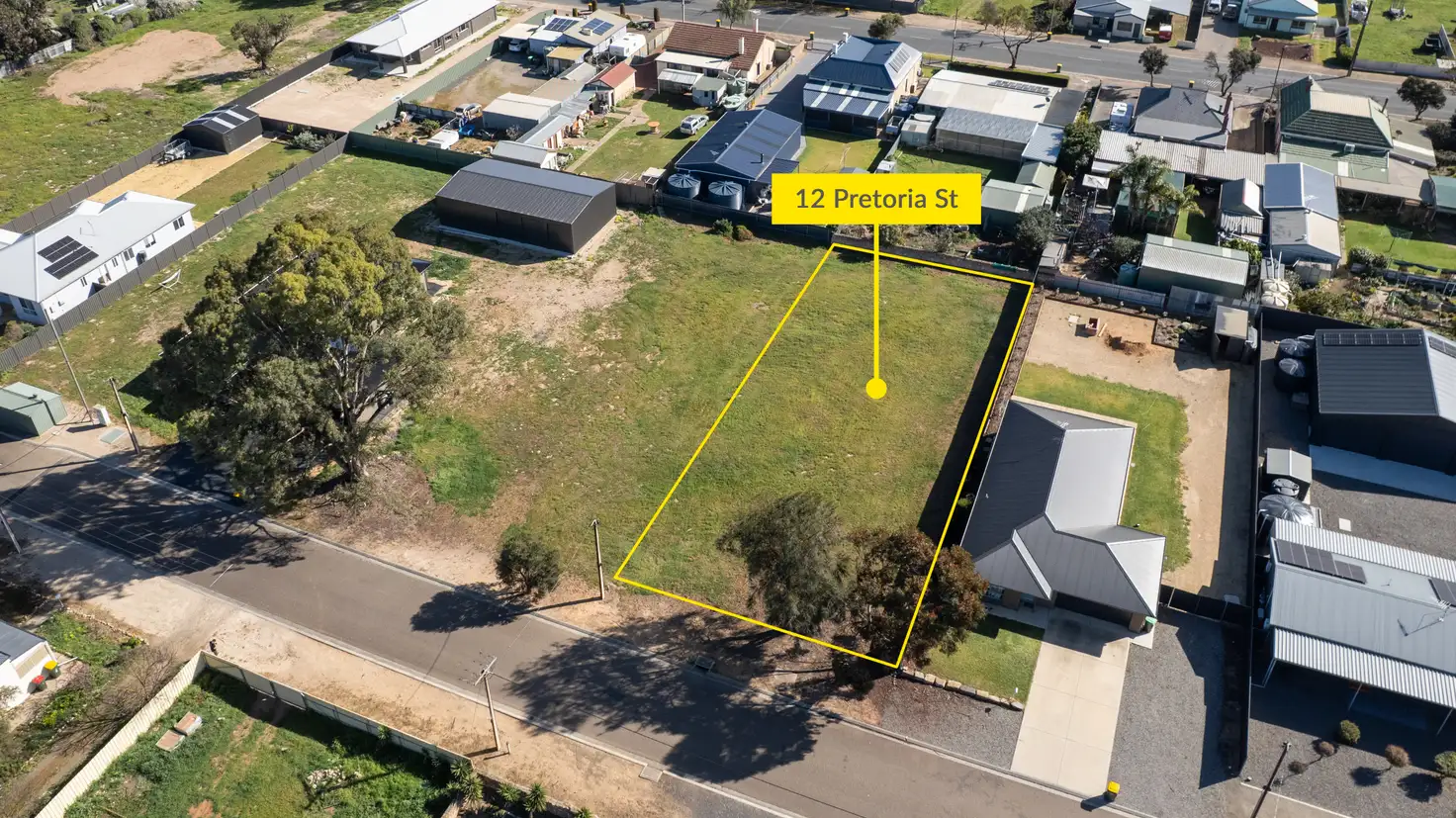 Main view of Homely land listing, 12 Pretoria Street, Tailem Bend SA 5260