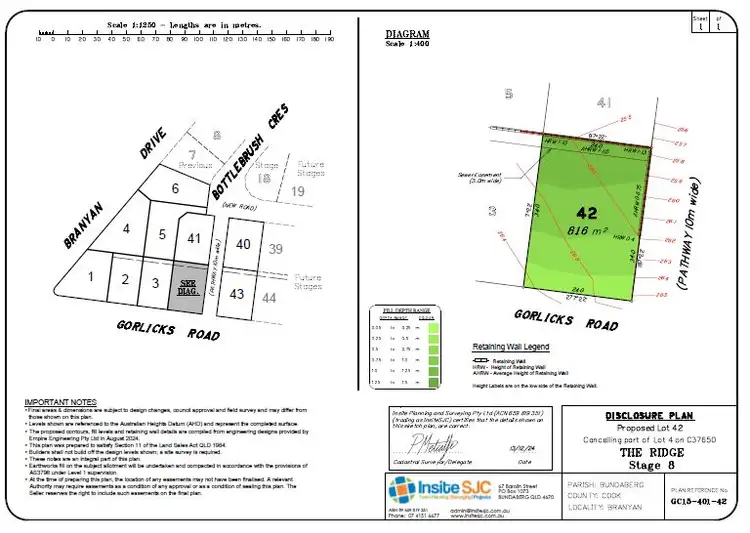 Third view of Homely land listing, Proposed Lot 42 The Ridge on Branyan, Branyan QLD 4670
