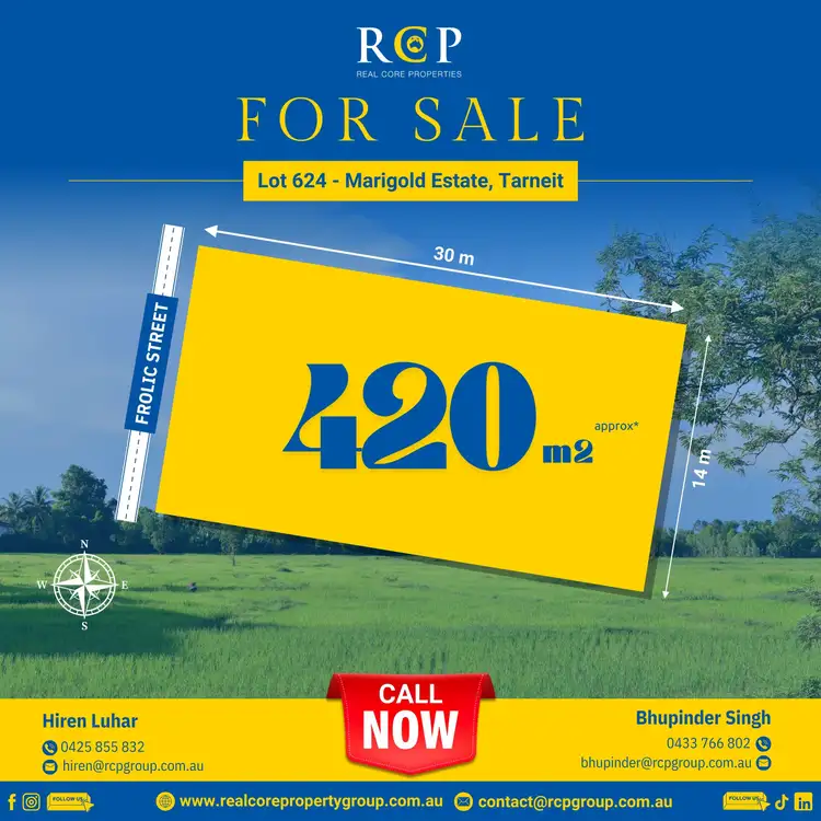 LOT 624, 20 Frolic Street, Tarneit VIC 3029