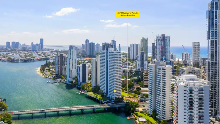 Fourth view of Homely apartment listing, 4E/2 Riverview Parade, Surfers Paradise QLD 4217