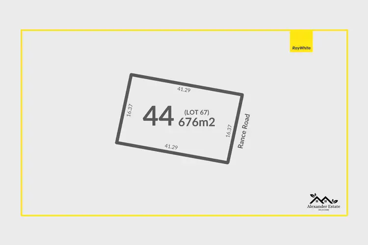 44 Rance Road (Lot 67 Alexander Estate)
