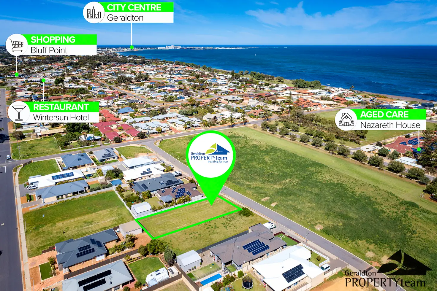 Main view of Homely land listing, 12 Edwin Crescent, Bluff Point WA 6530