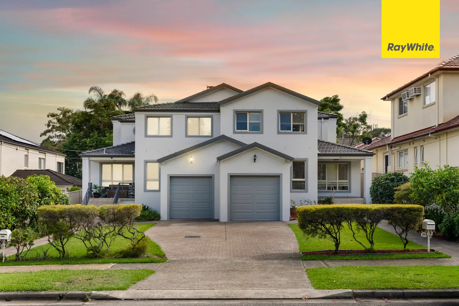 Main view of Homely semi-detached listing, 24 Second Avenue, Eastwood NSW 2122