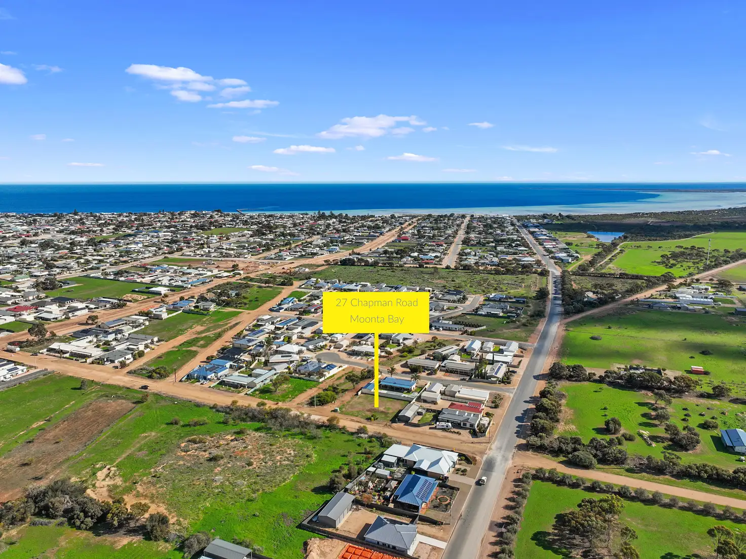 Main view of Homely land listing, 27 Chapman Road, Moonta Bay SA 5558