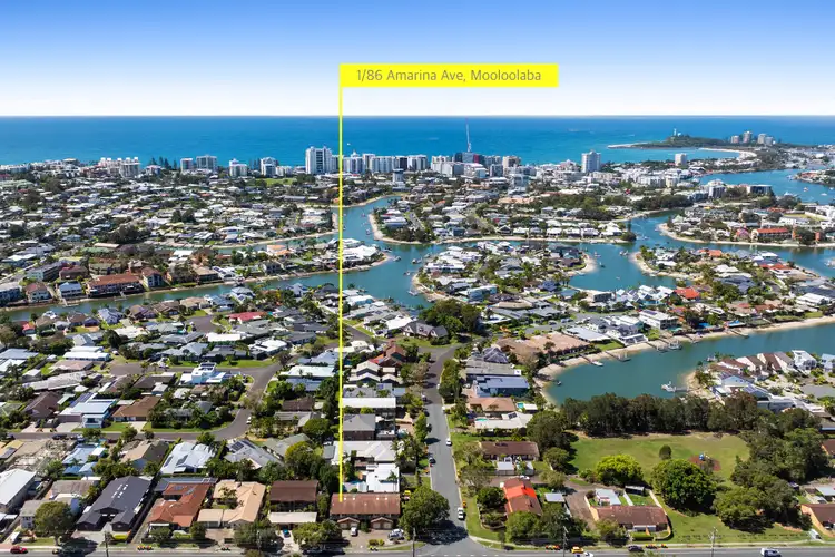 Second view of Homely townhouse listing, 1/86 Amarina Avenue, Mooloolaba QLD 4557