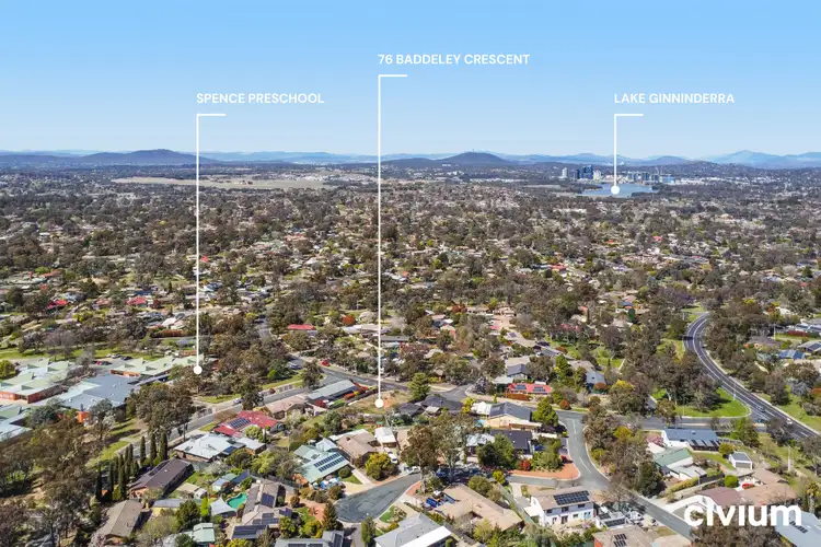 Second view of Homely land listing, 76 Baddeley Crescent, Spence ACT 2615