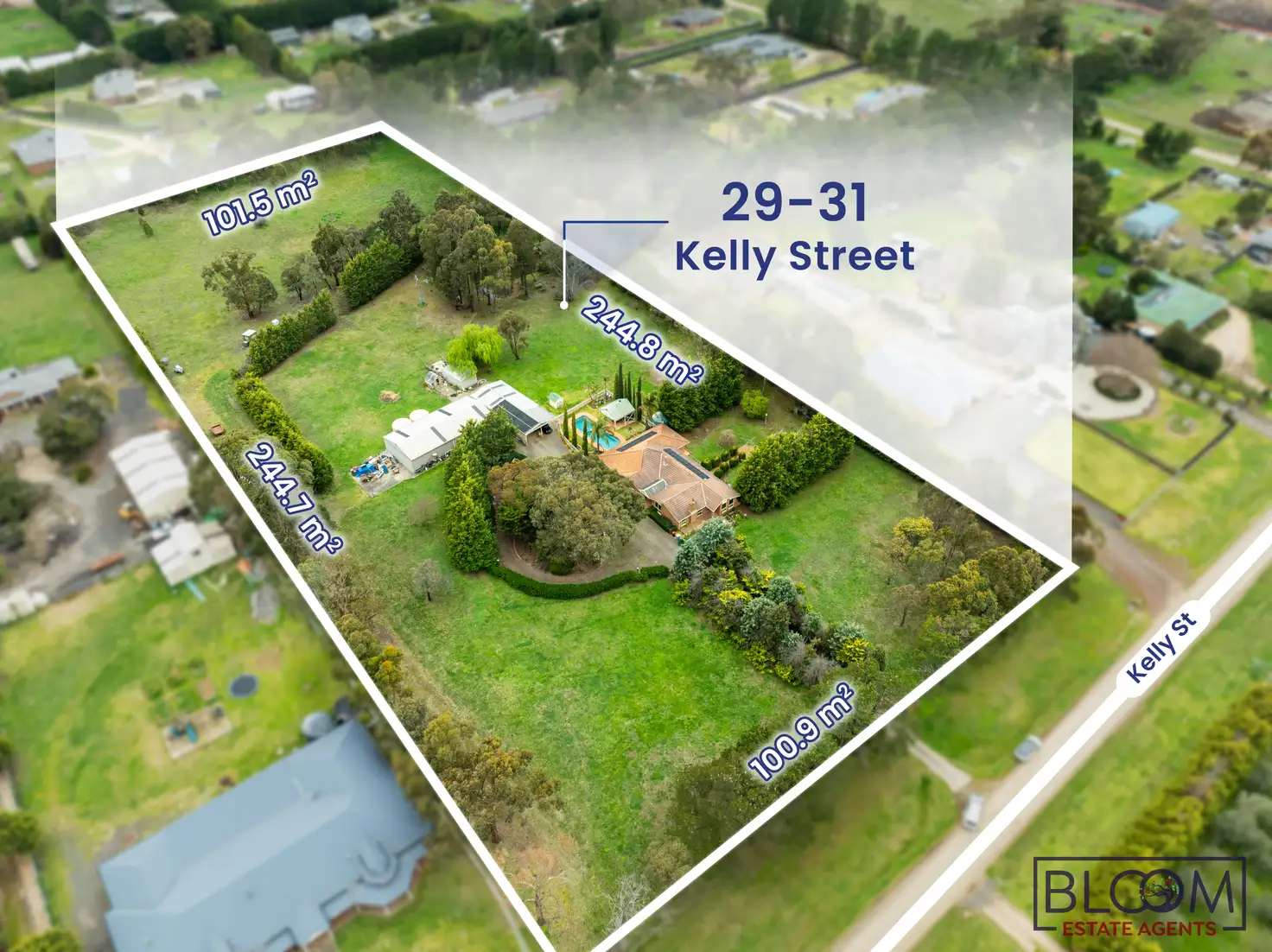 Main view of Homely rural property listing, 29-31 Kelly Street, Beveridge VIC 3753