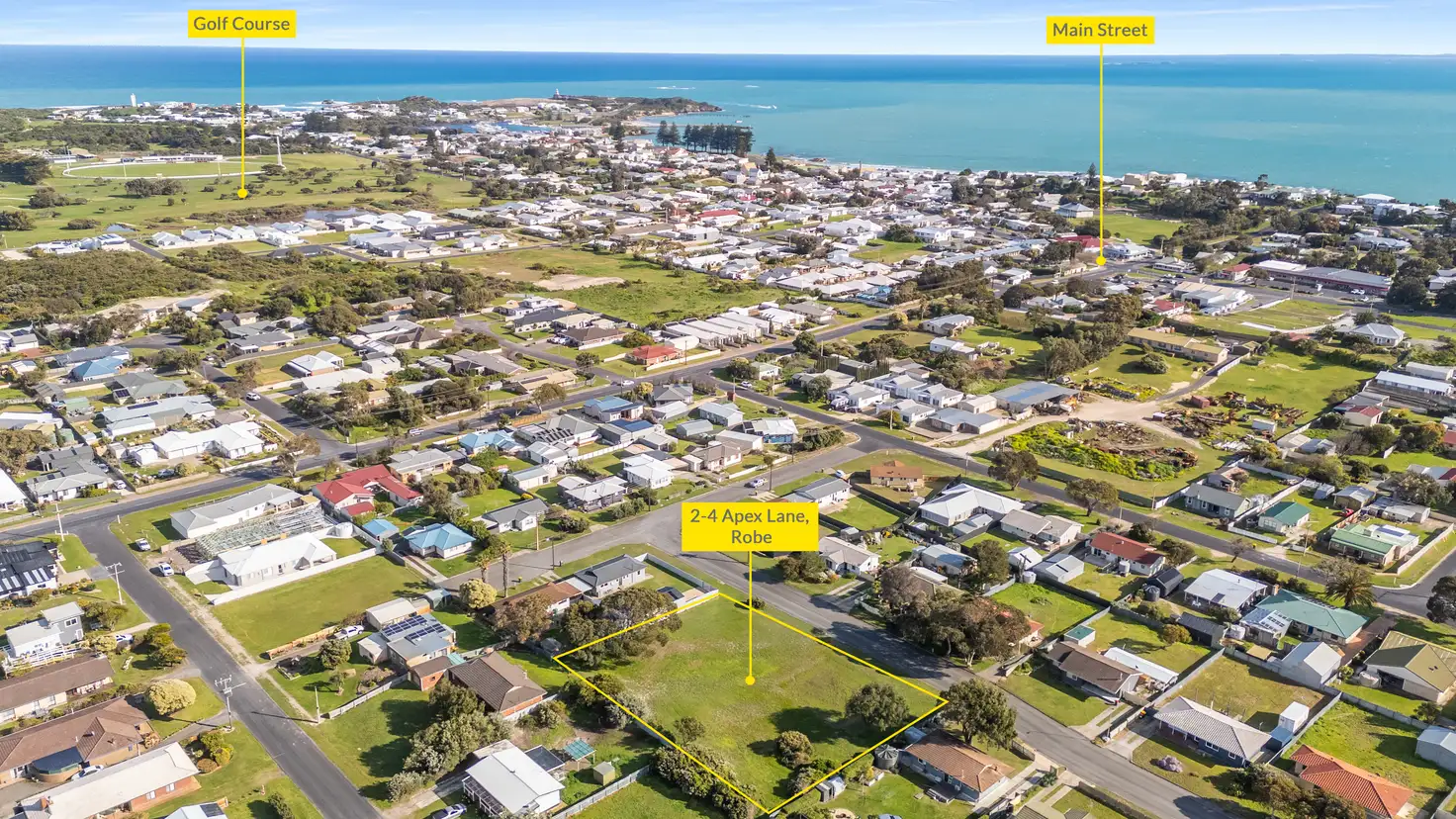 Main view of Homely land listing, 2-4 Apex Lane, Robe SA 5276