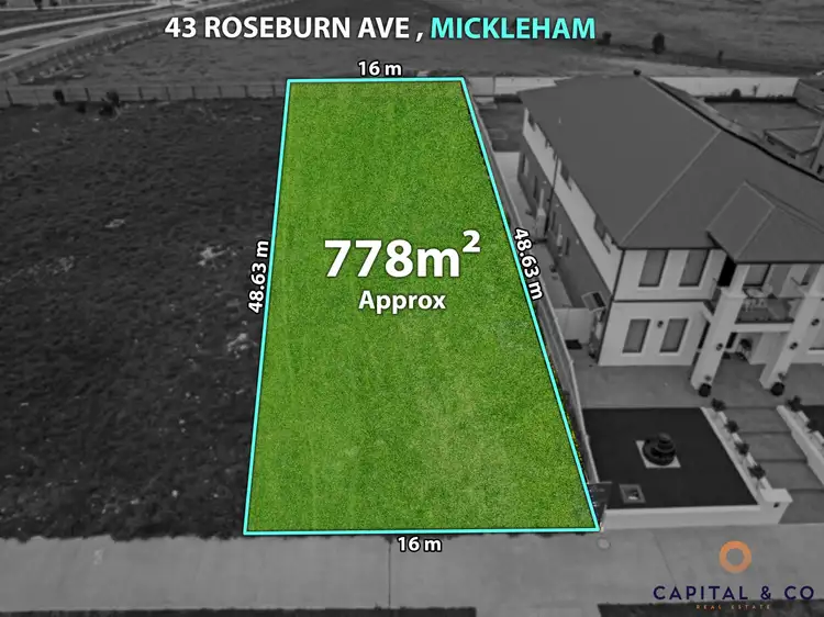 Second view of Homely land listing, 43 Roseburn Avenue, Mickleham VIC 3064