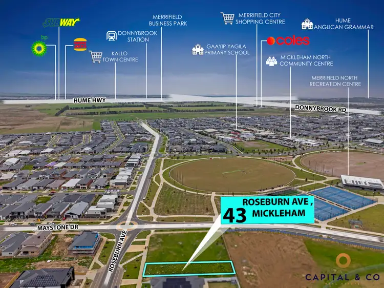 Fifth view of Homely land listing, 43 Roseburn Avenue, Mickleham VIC 3064