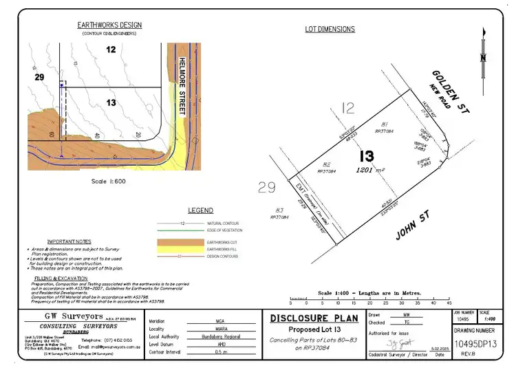 Second view of Homely land listing, Lot 13 Golden Street, Miara QLD 4673