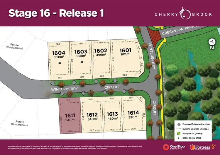 Main view of Homely land listing, Lot 1611 Winterberry Circuit, Bentley Park QLD 4869