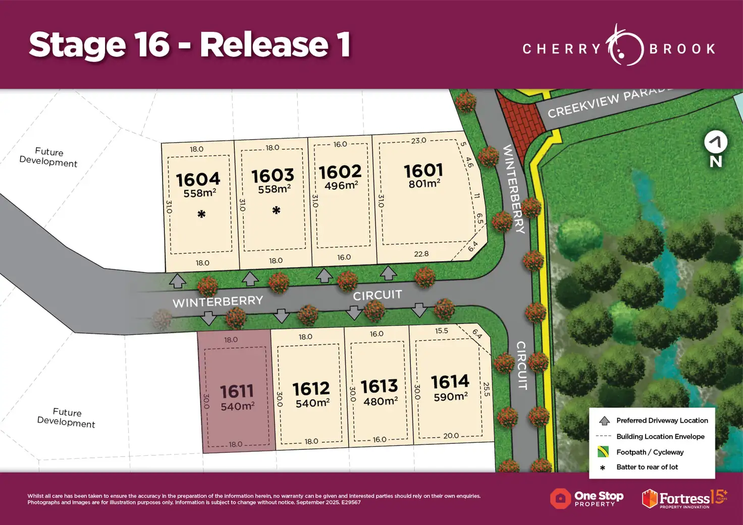 Main view of Homely land listing, Lot 1611 Winterberry Circuit, Bentley Park QLD 4869