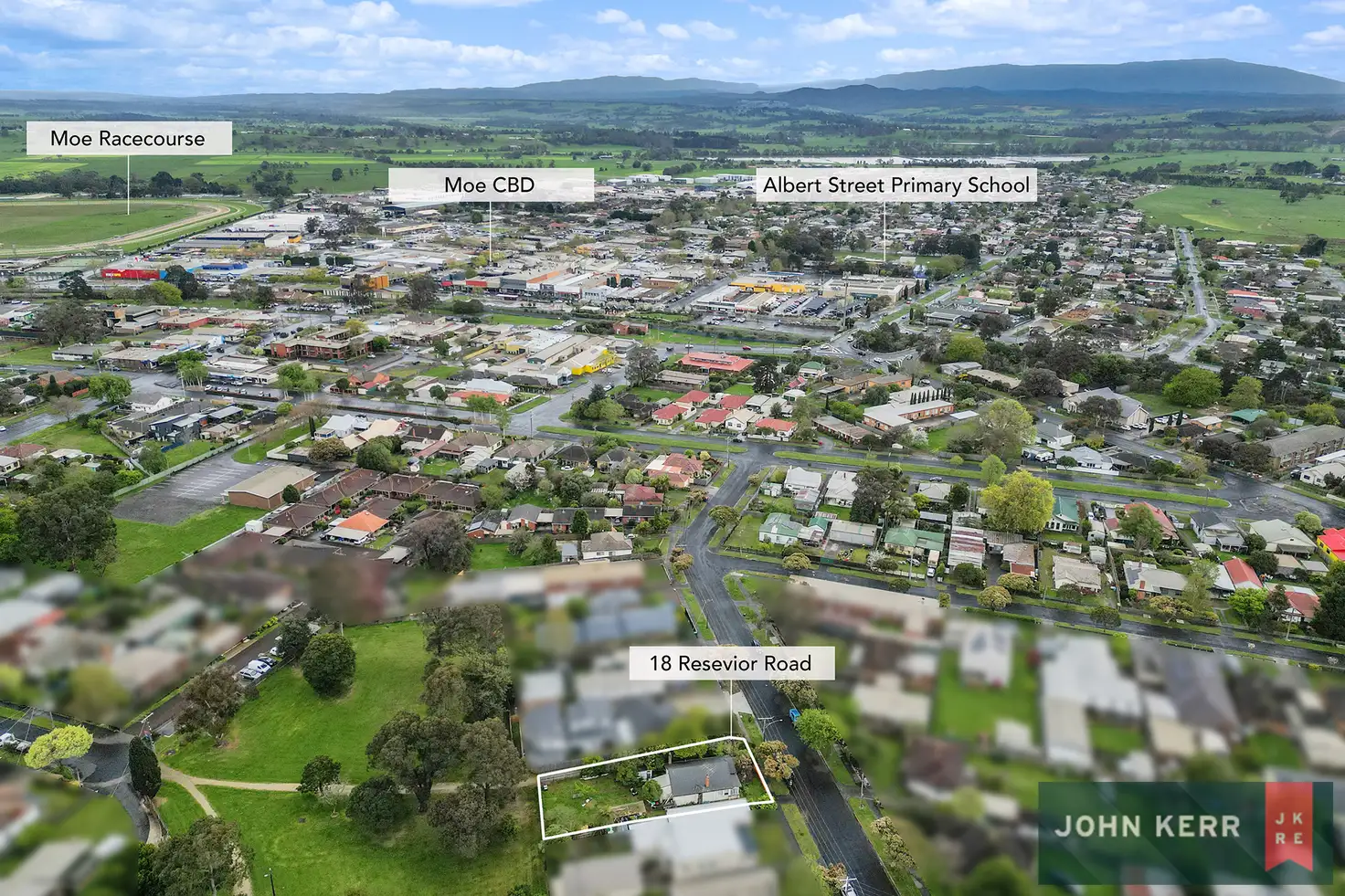 Main view of Homely house listing, 18 Reservoir Road, Moe VIC 3825