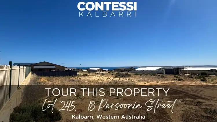 LOT 245, 18 Persoonia Street, Kalbarri WA 6536