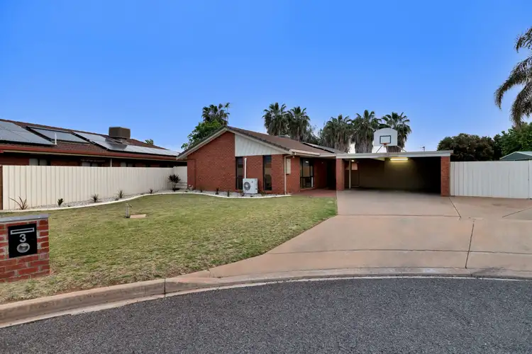 Second view of Homely house listing, 3 Lapthorne Court, Mildura VIC 3500