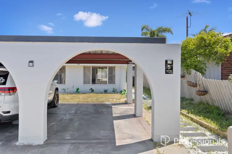 Second view of Homely semi-detached listing, 5 Muswell Street, Balga WA 6061