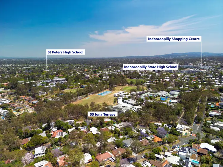 Fifth view of Homely house listing, 55 Iona Terrace, Taringa QLD 4068