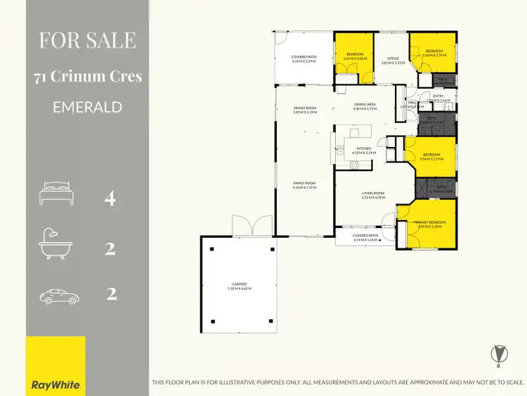Fifth view of Homely house listing, 71 Crinum Crescent, Emerald QLD 4720