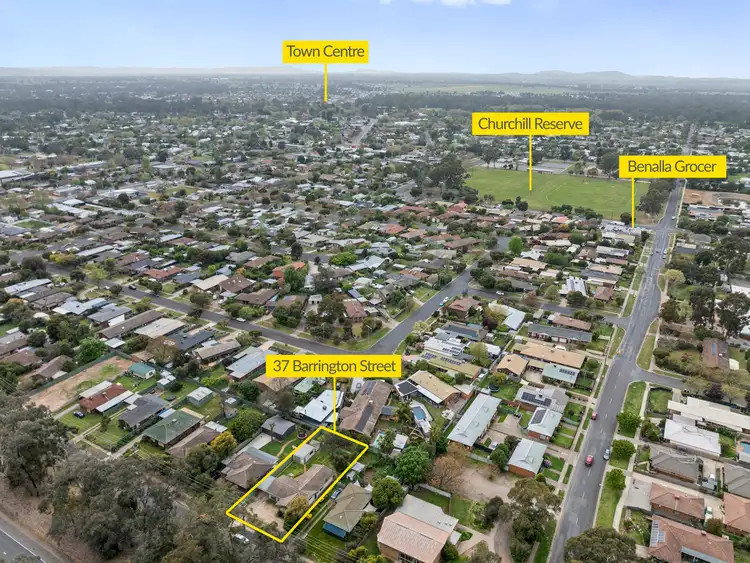 Second view of Homely house listing, 37 Barrington Street, Benalla VIC 3672