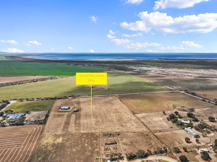 Main view of Homely land listing, Lot 63 Mary Street, Price SA 5570