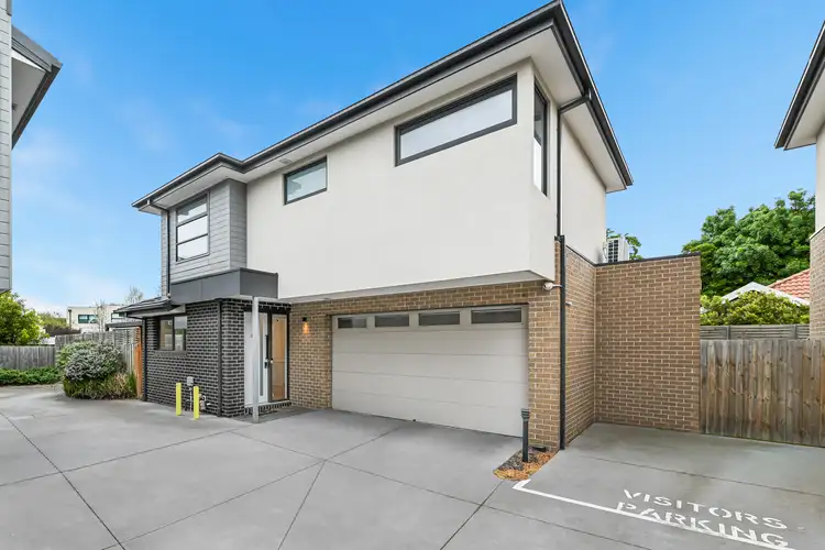 Main view of Homely townhouse listing, 2/42 Booker Street, Cheltenham VIC 3192